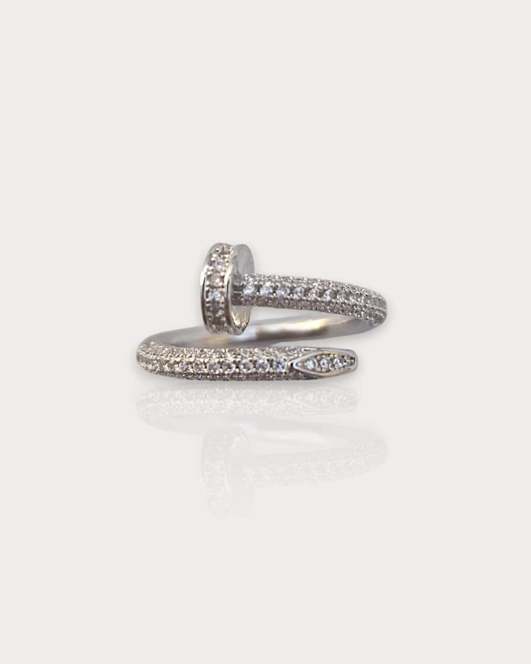 Anillo Clavo Plata