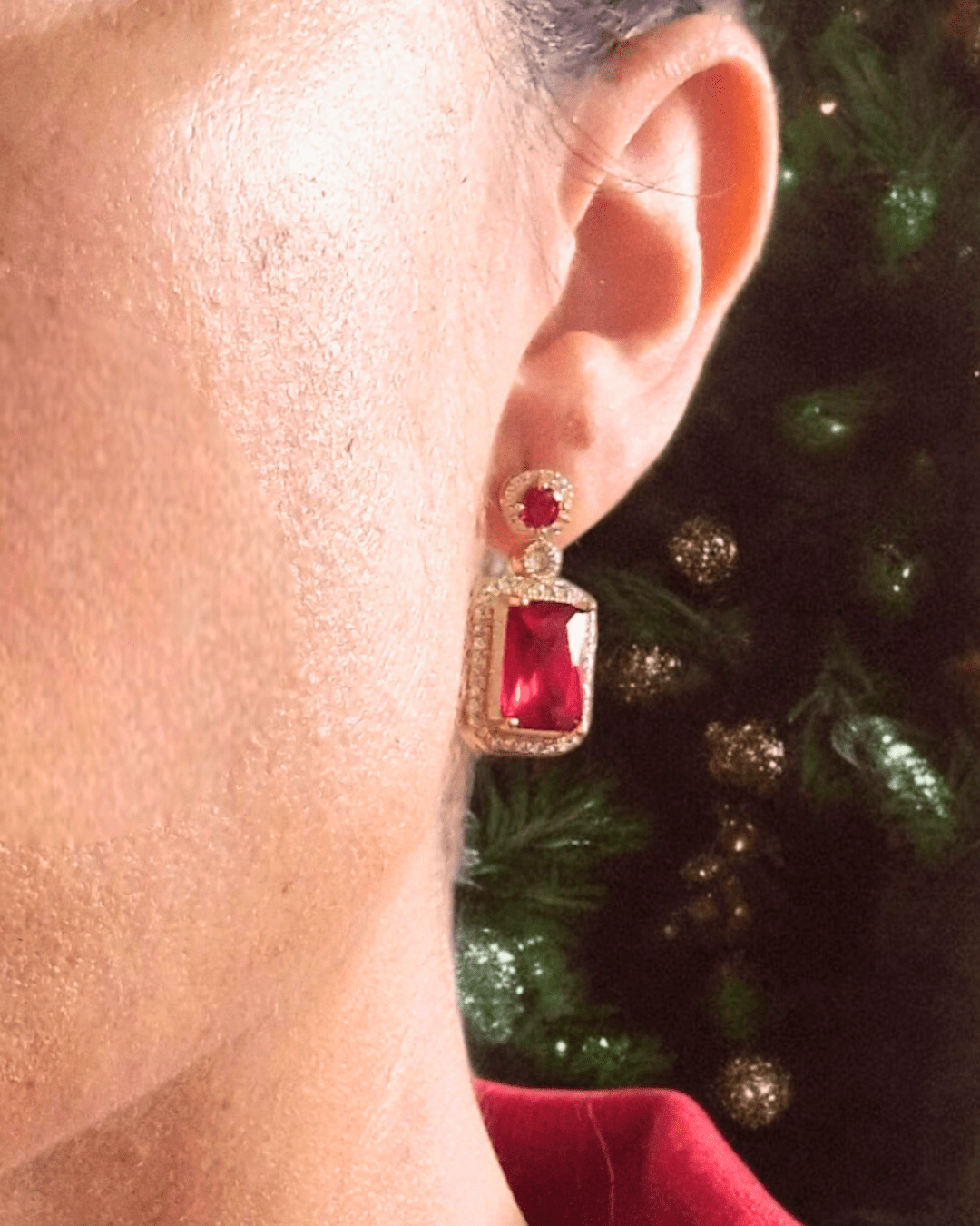 Conjunto Iria - Rojo/verde - Blisse