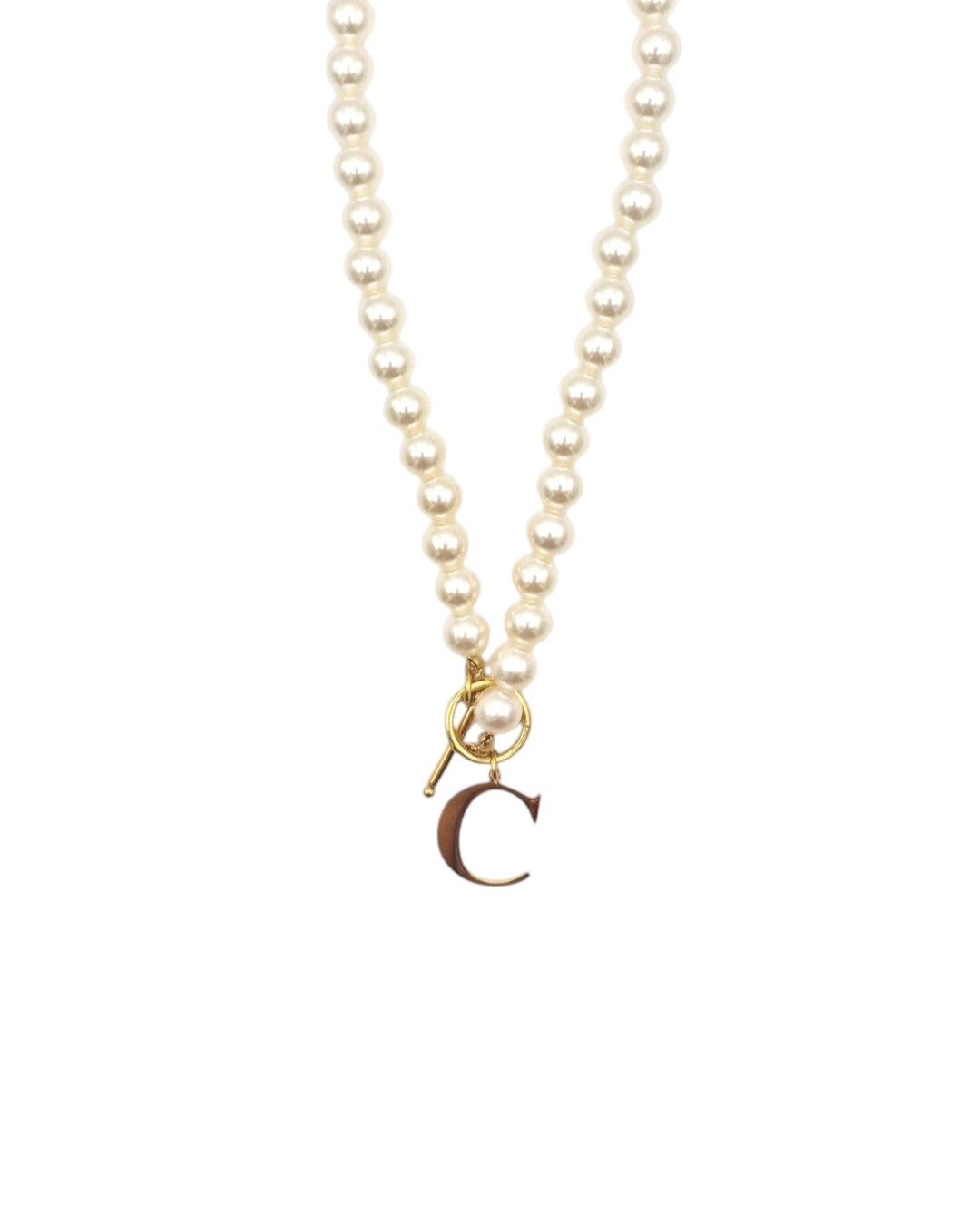 Collar Inicial y Perlas My Store