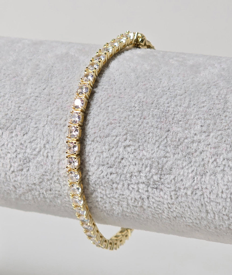 Pulsera Tenis Dorada My Store