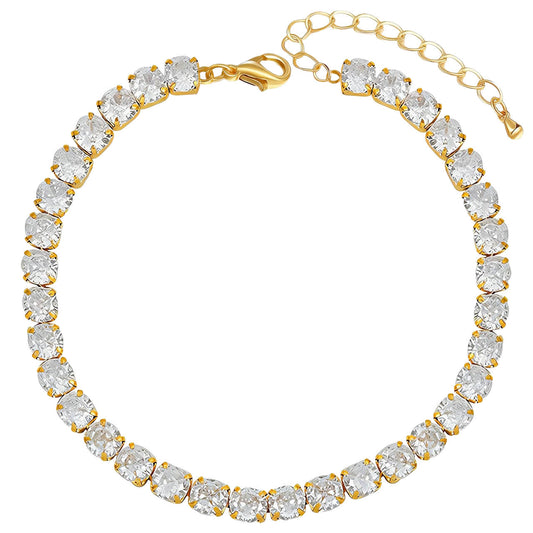 Pulseira de tênis de ouro
