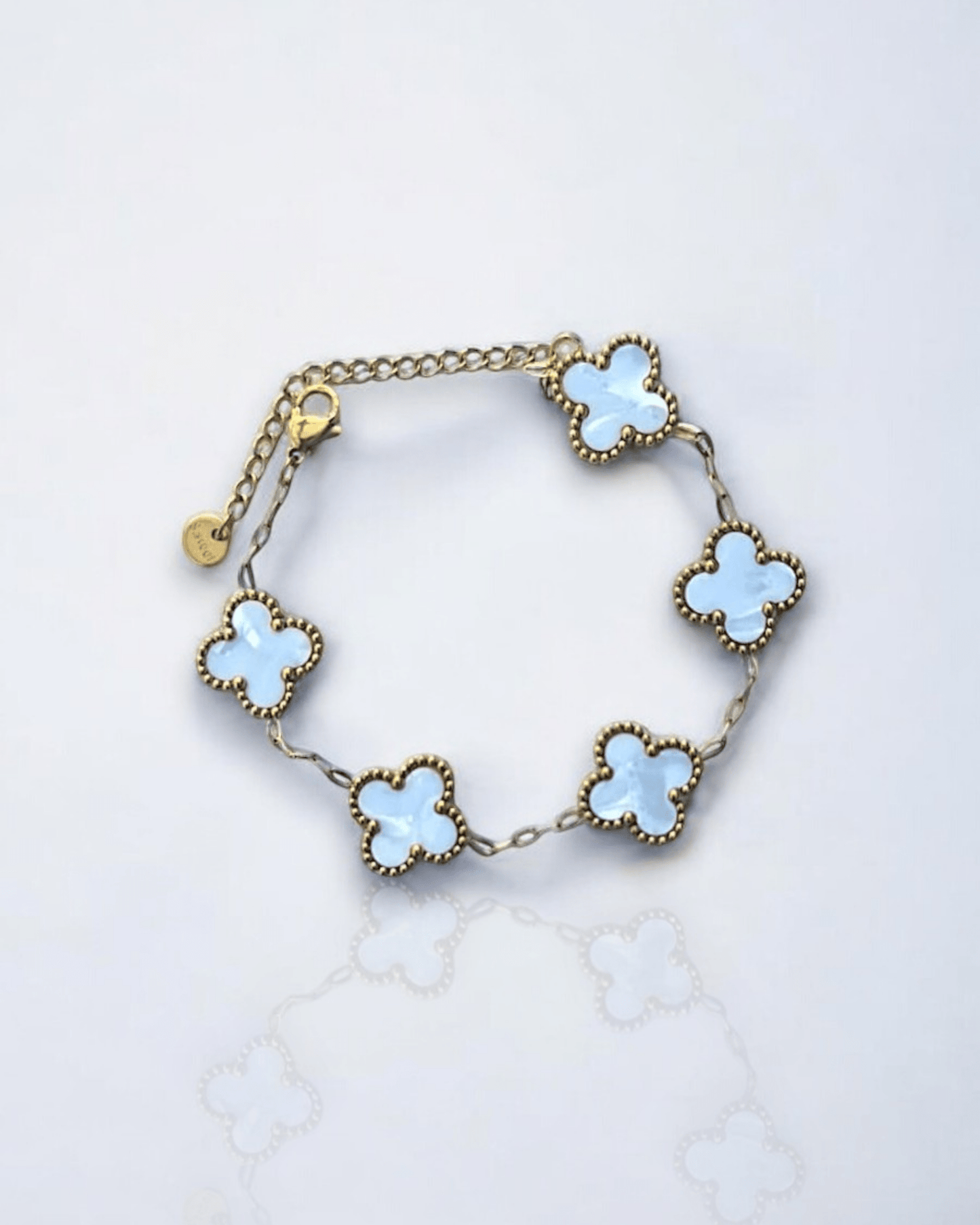 Pulsera Lucky Blanca total - Blisse