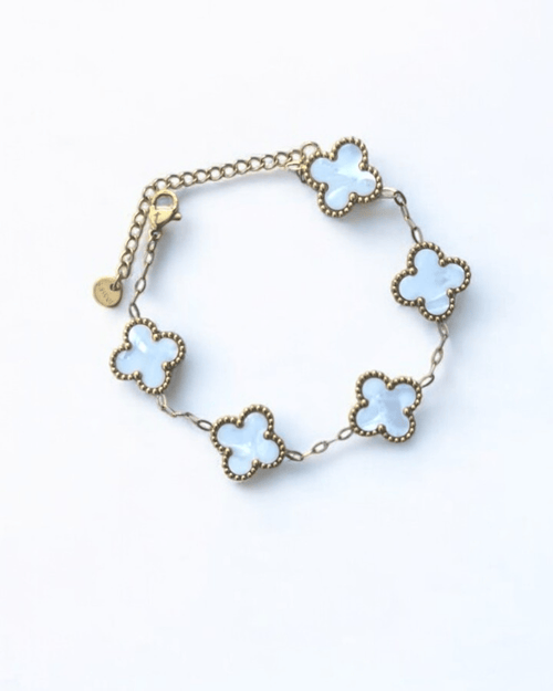Pulsera Lucky Blanca total - Blisse