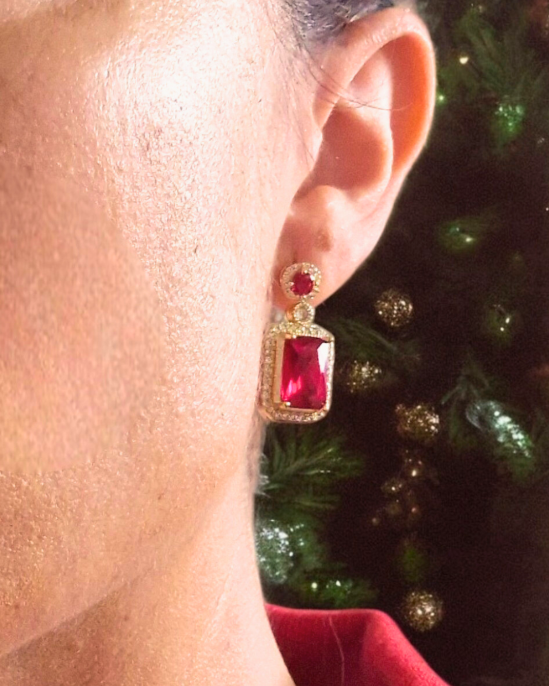 Conjunto Iria - Vermelho/Verde