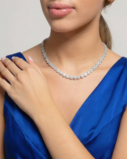 Conjunto Angelica COMPLETO con anillo, pulsera, pendientes y collar