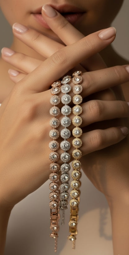 Conjunto Angelica COMPLETO con anillo, pulsera, pendientes y collar