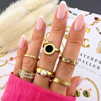 Anillo doble circonitas Columbia - Blisse